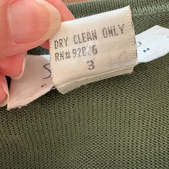 Silk Club embroidered cardigan sweater - size medium - Picture 4 of 6